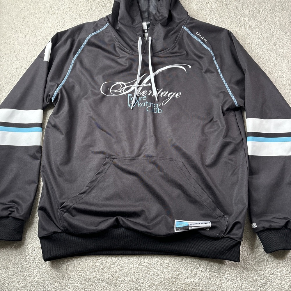 UNRL Hoodie Men's Medium Silk Series Heritage Figure‎ Skating Club Sweatshirt